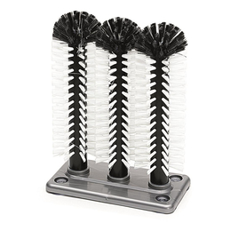 Gl�sersp�lgarnitur 3 K�pfe 18 cm