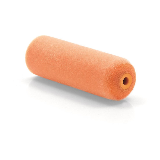 Lackierwalze Superflock 10 cm I � 35 mm I Rundung b�gelseite