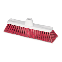 HACCP Feinbesen rot 30 cm Borste 0,50 mm