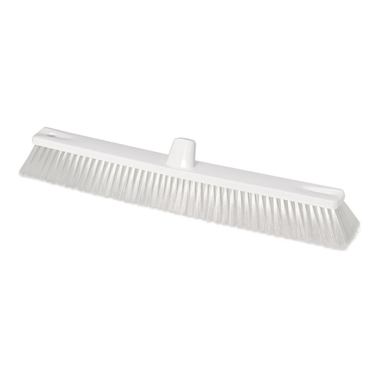 HACCP Grossfl�chenbesen wei� 60 cm Borste 0,50 mm