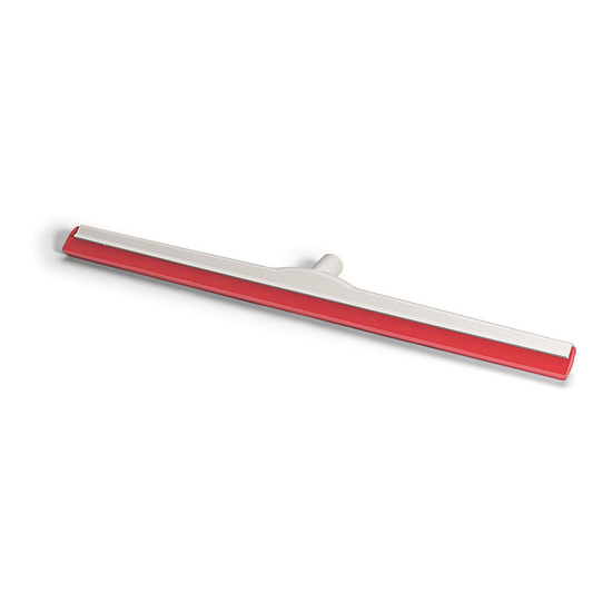 HACCP Wasserschieber glasfaserverst�rkt rot 75 cm