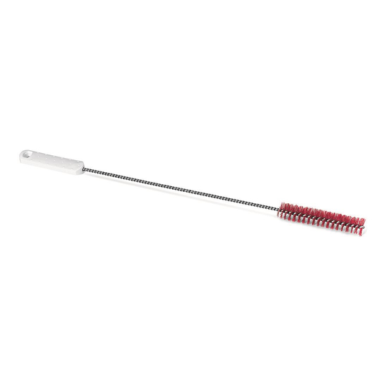 HACCP Gedrehte B�rste rot � 20 mm Borste 0,5 mm