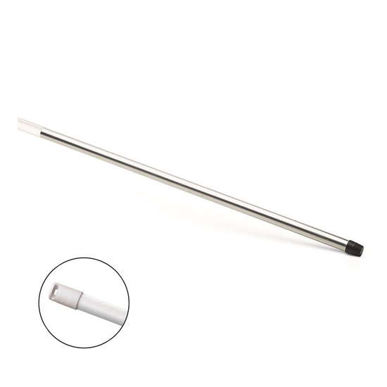 HACCP Aluminium-Stiel wei� 140 cm