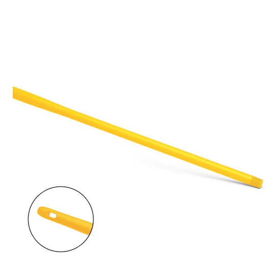 HACCP Ergo-Stiel Kunststoff gelb 145 cm
