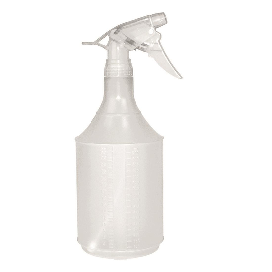 Spr�hflasche 960 ml, verschiedene Transparentfarben