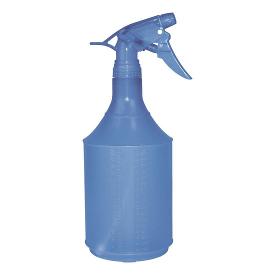 Spr�hflasche 960 ml, verschiedene Transparentfarben