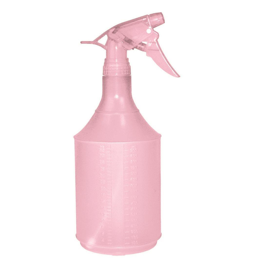 Spr�hflasche 960 ml, verschiedene Transparentfarben