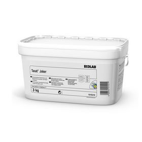 Ecolab Taxat Joker I 3kg Fleckensalz TXj3