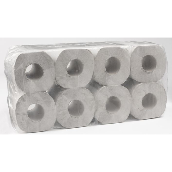 Katiclean Toilettenpapier 1 lagig, natur Krepp 64 Rollen a. 400 Blatt