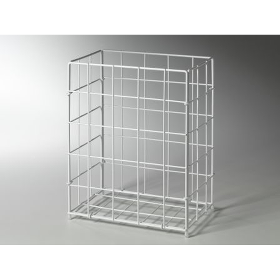 Drahtgitterkorb klein aus Draht fr die Wandmontage