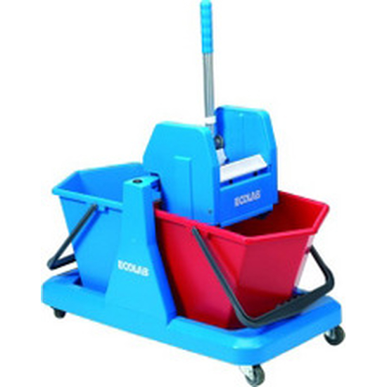 Ecolab Floordress Fahreimer Perfekt Duo 2x18l mit Presse