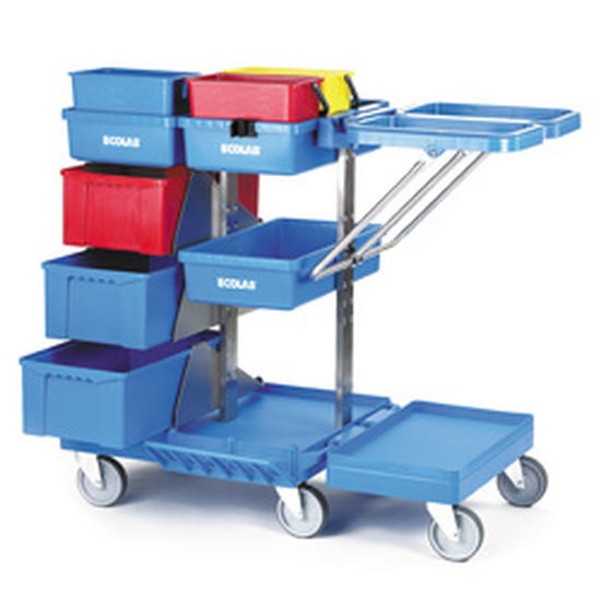 Ecolab Floordress Mobilette Healthguard Reinigungswagen