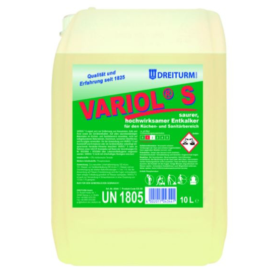 Dreiturm VARIOL Sauer-Hochwirksamer Entkalker 10l - 4344