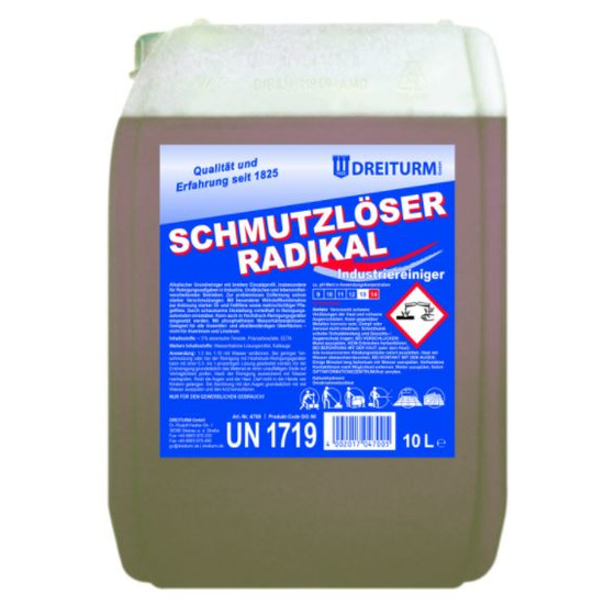 Dreiturm SCHMUTZLSER RADIKAL Industriereiniger 10l - 4700