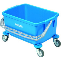 Ecolab Floordress Bucket Fahreimer 30l mit Lenkrollen