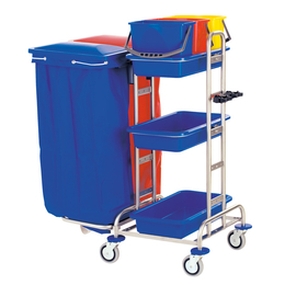 Vermop Variant Office Reinigungswagen Edelstahl