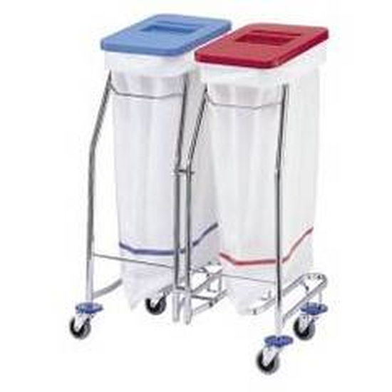 Vermop Meditrans zweifach Entsorgungswagen