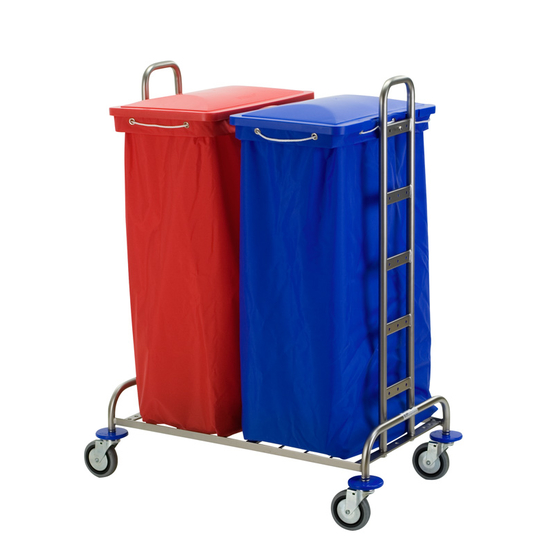 Vermop Variant 20 Edelstahl Trennwagen Reinigungswagen