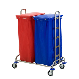 Vermop Variant 20 Edelstahl Trennwagen Reinigungswagen