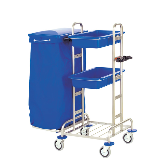 Vermop Variant AS verchromt Reinigungswagen