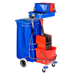 Vermop Varietta kpl. 1x120l Reinigungswagen Putzwagen