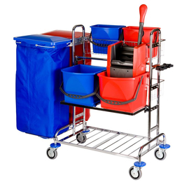 Vermop Variant 26 Ergo Reinigungswagen verchromt