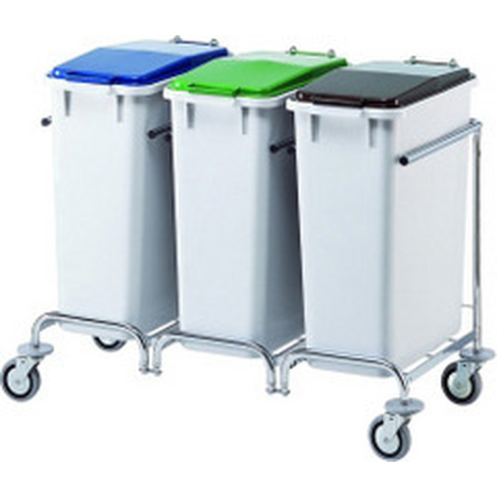 Vermop Oeko-Car Leipzig Entsorgungswagen dreifach