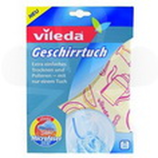 Vileda Geschirrtuch Microfaser Dry 60x40cm, 3 St�ck - 128425