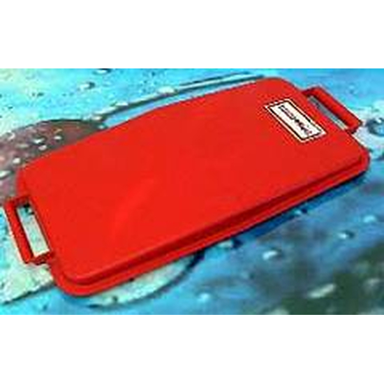 Vermop Deckel fr Container 60l rot fr Oeko-Car