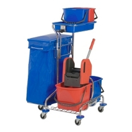 Vermop Varietta Plus 2 kpl. 2x70l Reinigungswagen