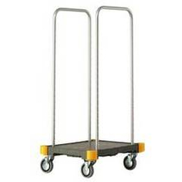 Vermop Equipe Grundgestell M 2 Holme, 4 Rder 100mm