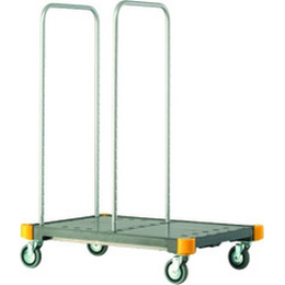 Vermop Equipe Grundgestell L 2 Holme, 4 Rder 100mm