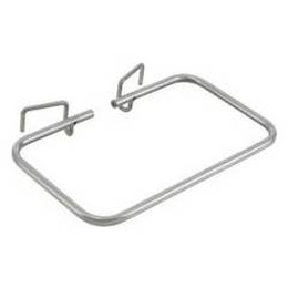 Vermop Equipe Halterahmen 1x120l Standard, Edelstahl