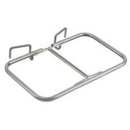 Vermop Equipe Halterahmen 2x60l Standard, Edelstahl