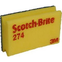 10 Stück 3M Scotch-Brite Scheuerschwamm 9,6x15cm Nr.274