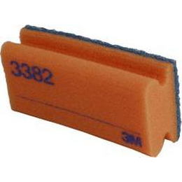 20 Stück 3M Brittex Scheuerschwamm 3382 orange/grün 7x15cm