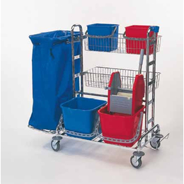 Meiko Chrom-Fahrwagen Systemwagen I Reinigungswagen