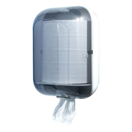 Temca Profix perfo box HT-Spender Kunststoff wei+Rauschglas