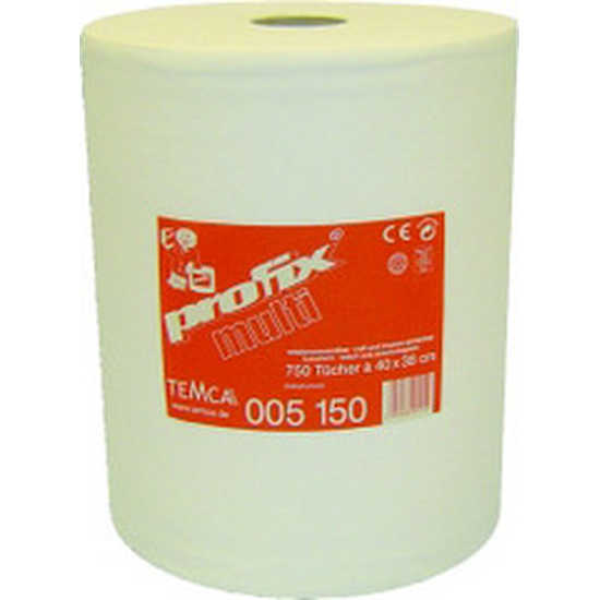Temca Profix multi WT wei 40x38cm 750 Tcher Putz-/Wischtuch