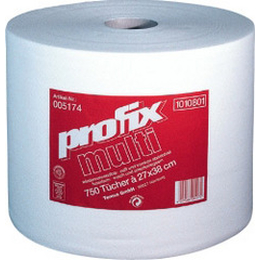Temca Profix multi WT weiß 27x38cm 750 Einweg Tücher
