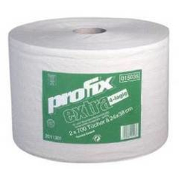 Temca Profix extra 24x38cm 4lg Wischtuch weiß 2 Rollen à...