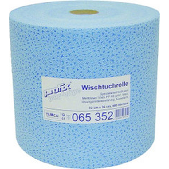 Temca Profix poly-wipe 32x36cm 1lg PP-Vlies blau 500 Tcher