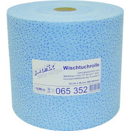 Temca Profix poly-wipe 32x36cm 1lg PP-Vlies blau 500 Tcher