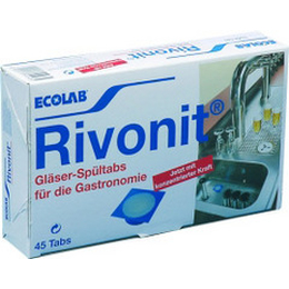 Ecolab Rivonit Spültabs I 45 Stück für Gläser RG45