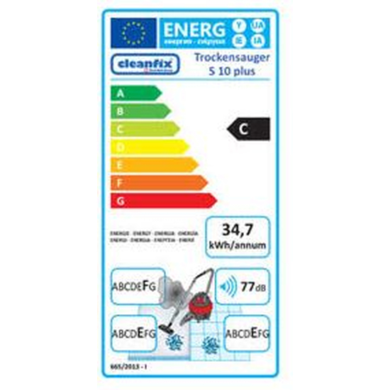 Cleanfix S 10 Plus Trockensauger, Gewerbesauger