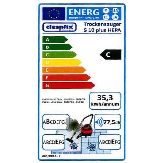 Cleanfix Trockensauger S10 plus HEPA