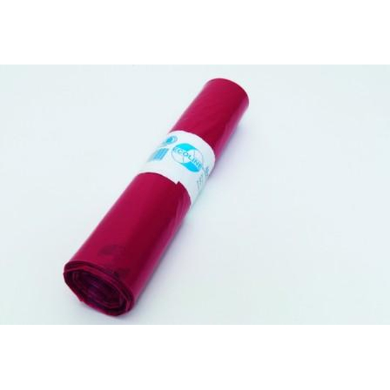 Ecofine Abfalls�cke 120l, rot, 10 Rollen Deiss