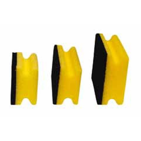 Meiko Topfreiniger mit Griff gelb/schwarz 9,5x7x4,5cm