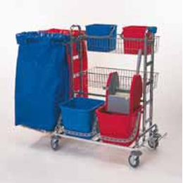 Meiko Chrom-Fahrwagen Systemwagen 2, Reinigungswagen