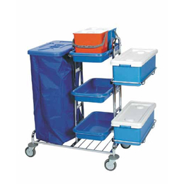 Meiko Systemwagen XIII fr aufbereiteten Tchern + Mopps